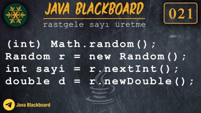 ⊙ Java Tutorial 